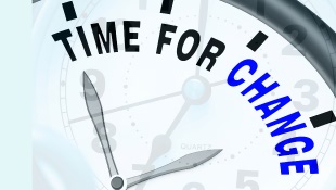 Time for change clock