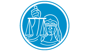 Lady law blindfolded holding scales of justice