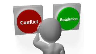 Conflict Resolution Buttons